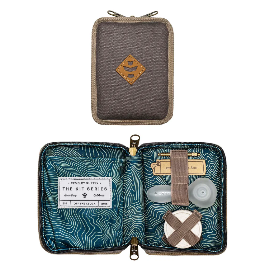 Pipe Kit | Smell Proof Bag with Glass Pipe / Ash